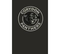 Corydon Panthers School Journal: Sleek 6×9 Notebook with Embroidered Crest Design