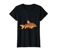 Corydoras Cory Catfish Aquarium Panzerwels Fish Wels Nature Value Graphic T-Shirt, Women, Black, XL