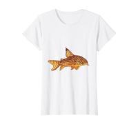 Corydoras Cory Catfish Aquarium Panzerwels Fish Wels Nature Value Graphic T-Shirt, Women, White, XL