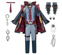 Cos-Animefly Fontaine Wriothesley Cosplay - Cartoon Full Suit Women Men Halloween Costume