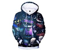 Cos-Animefly Horror Bear Cosplay Hoodies Unisex Cosplay Sweatshirt Costume Jacket Coat Man Women Boys Girls Pullover Hoodies, Style 6, M