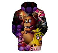 Cos-Animefly Horror Bear Cosplay Hoodies Unisex Cosplay Sweatshirt Costume Jacket Coat Man Women Boys Girls Pullover Hoodies
