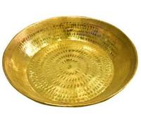 Cos route Atta Parant Parat Dough Maker Dough Mixer Indian Style Regular Use Brass Parat Size -15 Inch - Fastest Delivery By DHL