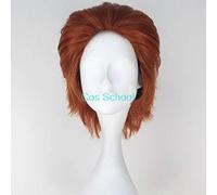 Cos School Hunter X Hunter Hisoka Cosplay Wigs Brown Short Hair Hisoka Wig Accessories Phantom Troupe Hisoka Costumes CHINA Hisoka
