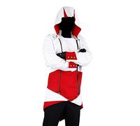 Cos2be Hoodie Jacket Coat, White&red, M