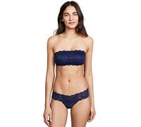 Cosabella Women's Say Never Flirtie Bandeau Bra, Opaque, Navy Blue, S