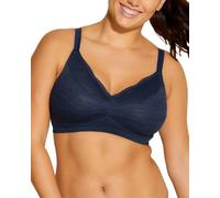 Cosabella Women's Dolce Curvy Bralette Bra, Navy Blue, X-Large