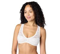 Cosabella Women's NSN Racie Racer Back Bra Bra Not Applicable, Moon Ivory, Large