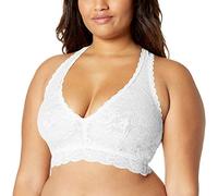 Cosabella Women's Say Never Curvy Racie Racerback Bralette Bra, Blanc, S