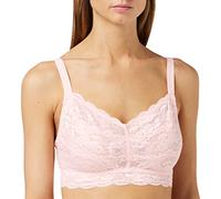 Cosabella Women's Say Never Curvy Sweetie Bralette Bra, Pink Lilly, L