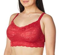 Cosabella Women's Say Never Curvy Sweetie Bralette Bra, Rouge Mystique, L