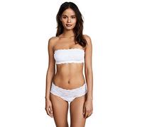 Cosabella Women's Say Never Flirtie Bandeau Bra Everyday, White, M