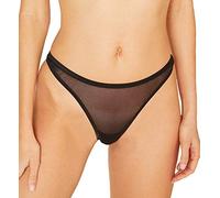 Cosabella Women's Soire Confidence Classic Thong Panties, Black, L-x-L