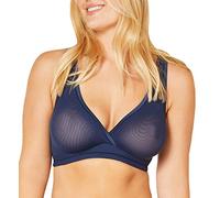 Cosabella Women's Soire Curvy Bralet Bra, Navy Blue, Medium
