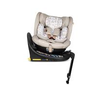 COSATTO All in All Extra i-Size 360° Spin Rotating Car Seat - 360° Swivel, Group 0+123, 0-36 kg, 0-12years, ISOFIX, ERF, Exclusive Anti-Escape System (Whisper)