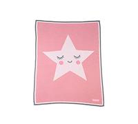 Cosatto Baby Blanket 90x70 cm, 100% Combed Cotton Knitted Blanket | Ultra-Soft Blanket for Cot, Pram & Snuggles - Easy Tiger Design - Newborn Essentials Gift Set