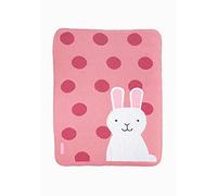 Cosatto Baby Blanket 90x70 cm, 100% Combed Cotton Knitted Blanket | Ultra-Soft Blanket for Cot, Pram & Snuggles - Easy Tiger Design - Newborn Essentials Gift Set