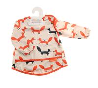 Cosatto Baby Weaning Coverall Feeding Bib Mister Fox in Beige Cosatto Beige