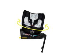 COSATTO Come& Go 2-360° Rotate Car Seat, Birth to 4 Years (0-105cm), Group 0/0+/1 ISOFIX Integrated Base, R129, ERF, Side Impact Protection, 5 Point Plus Anti Escape (Foxed)