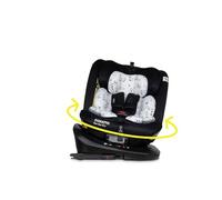 Cosatto Get Set Grow iSize Car Seat - 360 Rotating Swivel Spin - Group 0+123, 0-36 kg, 0-12years, ISOFIX, Top Tether, Extended Rear Facing, Exclusive Anti Escape System Included (Foxed)
