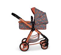 Cosatto Giggle Quad Dolls Pram in Charcoal - Mister Fox