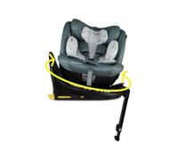 COSATTO i-Size 360° Spin Rotating Car Seat - 360° Swivel, R129, Group 0+123, 0-36 kg, 0-12years, ISOFIX, ERF, Exclusive Anti-Escape System (Meadow)