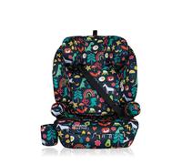 Cosatto Ninja 2 iSize Car Seat - R129 High Back Booster Seat | 4-12 Years | 10 Position Headrest, ISOFIX & Seatbelt Fitting, Forward Facing with Side Impact Protection | Washable Covers (Carnival)
