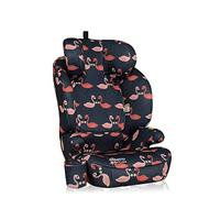 Cosatto Ninja 2 iSize Car Seat - R129 High Back Booster Seat | 4-12 Years | 10 Position Headrest, ISOFIX & Seatbelt Fitting, Forward Facing with Side Impact Protection | Washable (Pretty Flamingo)
