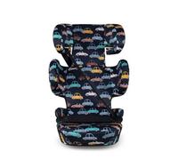 Cosatto Ninja i-Go Foldable ISOFIX Car Seat | Portable Travel Car Booster Seat | 4-12 Years | Side Impact Protection, Bag, 12 Headrest Positions, Ultra-Compact & Lightweight | Group 2/3 (Beep Beep)