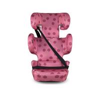 Cosatto Ninja i-Go Foldable ISOFIX Car Seat | Portable Travel Car Booster Seat | 4-12 Years | Side Impact Protection, Bag, 12 Headrest Positions, Ultra-Compact & Lightweight | Group 2/3 (Cherry Pie)