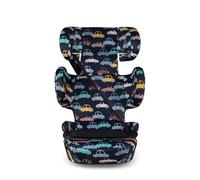 Cosatto Ninja i-Go Foldable ISOFIX Car Seat | Portable Travel Car Booster Seat | 4-12 Years | Side Impact Protection, Bag, 12 Headrest Positions, Ultra-Compact & Lightweight | Group 2/3 (Beep Beep)