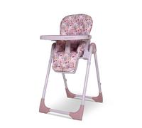 Cosatto Noodle 0+ Highchair | from Birth Reclining Cradle - Height Adjustable Feeding Seat | Compact Fold - Easy Clean Washable Pads & Two-Part Tray (Unicorn Garden)