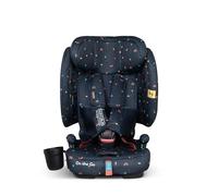 Cosatto On The Go Foldable Booster Car Seat, (Doodle Days) | 15 Months-12 Years, ISOFIX, Side Impact Protection, Anti-Escape Harness, Ultra Compact, Lightweight with Portable Travel Bag