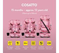 Cosatto On The Go Foldable Portable Travel Car Seat Booster Car Seat
