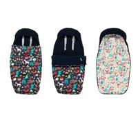 COSATTO Ultimate Footmuff, Cosy Toes with Storm Flap (COSATTO Carnival) | for Latest Cosatto Wow 3 & Woosh 4 Prams and Strollers, Adjustable Length Windproof Footmuff, Summer Liner & Head Hugger