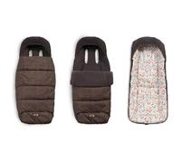 COSATTO Ultimate Footmuff, Cosy Toes with Storm Flap (FOXFORD Hall) | for Latest Cosatto Wow 3 & Woosh 4 Prams and Strollers, Adjustable Length Windproof Footmuff, Summer Liner & Head Hugger
