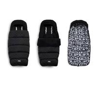 COSATTO Ultimate Footmuff - for Latest Cosatto Wow 3 & Woosh 4 Prams and Strollers, Adjustable Length Windproof Footmuff, Cosy Toes with Storm Flap, Summer Liner & Head Hugger. (Silhouette)