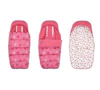 COSATTO Ultimate Footmuff - for Latest Cosatto Wow 3 & Woosh 4 Prams and Strollers, Adjustable Length Windproof Footmuff, Cosy Toes with Storm Flap, Summer Liner & Head Hugger. (Masquerade)