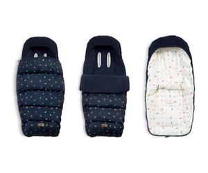 COSATTO Ultimate Footmuff - for Latest Cosatto Wow 3 & Woosh 4 Prams and Strollers, Adjustable Length Windproof Footmuff, Cosy Toes with Storm Flap, Summer Liner & Head Hugger. (Doodle Days)