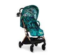 COSATTO Woosh 4 Pushchair - Lightweight Stroller Birth to 25kg - One Hand Easy Fold, Compact, Telescopic Handle, Extra Large Shopping Basket, Cup Holder, Bumper Bar & Raincover (Midnight Jungle)