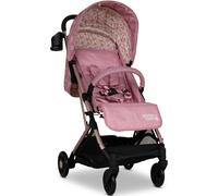 COSATTO Woosh 4 Pushchair - Lightweight Stroller Birth to 25kg - One Hand Easy Fold, Compact, Telescopic Handle, Extra Large Shopping Basket, Cup Holder, Bumper Bar & Raincover (Camille)