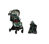 COSATTO Woosh 4 Pushchair - Lightweight Stroller Birth to 25kg - One Hand Easy Fold, Compact, Telescopic Handle, Extra Large Shopping Basket, Cup Holder, Bumper Bar & Raincover (Old Macdonald)