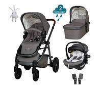 Cosatto Wow 3 Pram and Pushchair + Car Seat Bundle - Bobtail