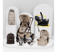 Cosatto Wow 3 Rotate & Recline Cozy Bundle Whisper