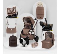 Cosatto Wow 3 Special Edition All Stage Family Rotate & Recline 2 Base Bundle Tiger Tale