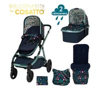 Cosatto Wow XL Pram and Accessories Bundle Wildling