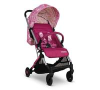 Cosatto Yo Travel Stroller - Baby Pushchair Lightweight Compact Fold, Birth to 25kg - Airline Compatible, One Hand Easy Fold, Large 8kg Shopping Basket, Free Raincover & Bumper Bar (Happy Unicorns)