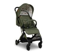 Cosatto Yo Travel Stroller - Baby Pushchair Lightweight Compact Fold from Birth to 25kg - Airline Compatible, One Hand Easy Fold, Large 8kg Shopping Basket, Free Raincover & Bumper Bar (Hoglet)