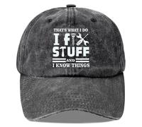 COSBERY 50th 60th 70th 80th Birthday Vintage Baseball Cap for Men, Birthday Gifts for Mens Dad Uncle Grandad, Presents for Men, Cool Unusual Stuffs Meaningful for Christmas Valentines