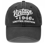 COSBERY 50th 60th 70th 80th Birthday Vintage Baseball Cap for Men, Birthday Gifts for Mens Dad Uncle Grandad, Presents for Men, Cool Unusual Stuffs Meaningful for Christmas Valentines